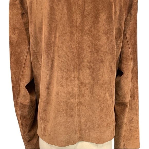 Vintage Barebac Suede Leather Jacket Size Large - Picture 8 of 10